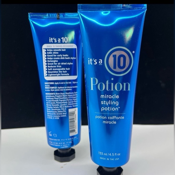2X It's a 10 Miracle Styling Potion 10 AUTHENTIC blow dry smoothing styler qty2 - Picture 2 of 9